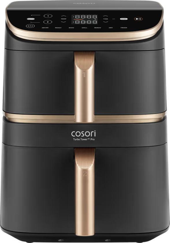 Turbo Tower Pro Airfryer KAAPAFCSSEU0246Y (black)