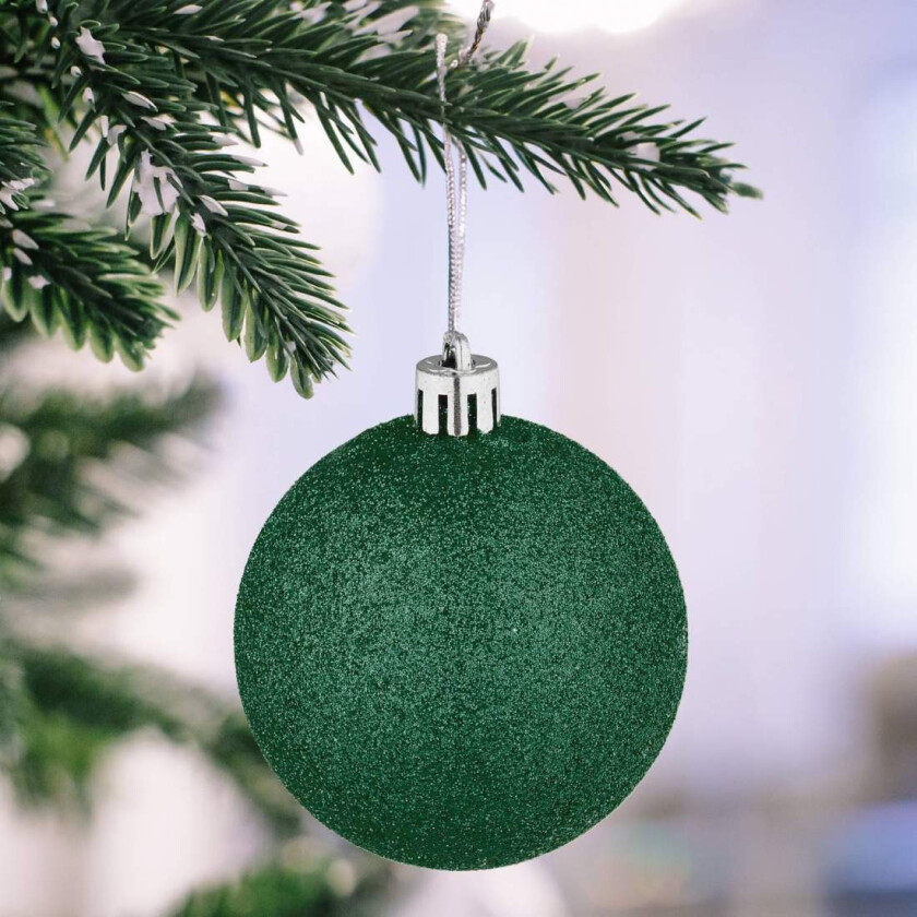 Bilde av Sett med juletrepynt – 72 kuler og dekorasjoner