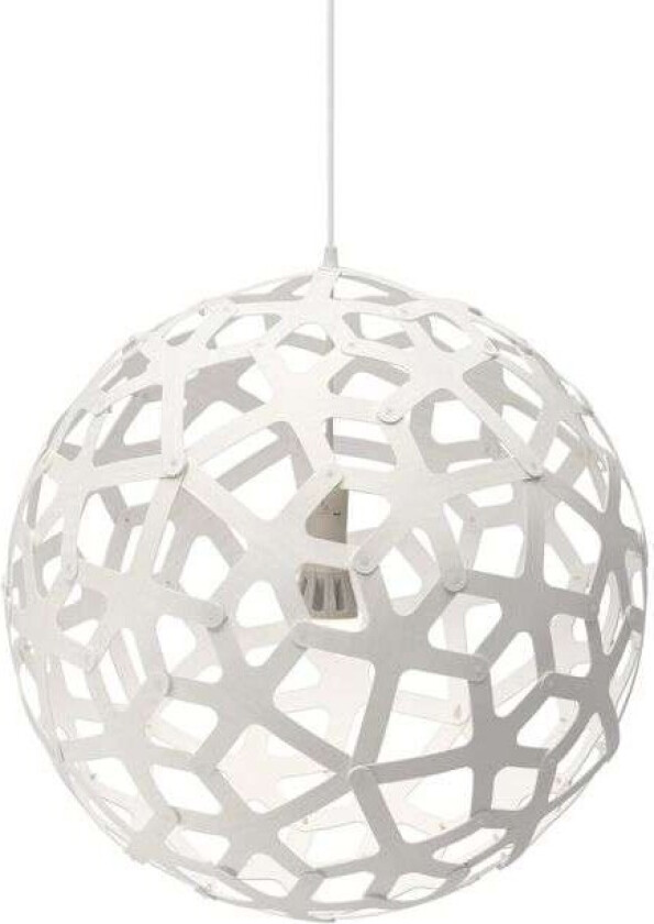 - Coral Pendel Ø60 Hvit 2 Sider
