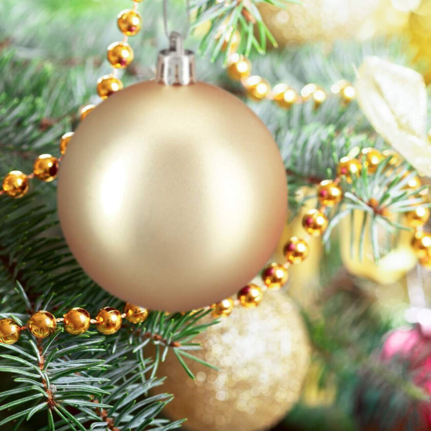 Sett med juletrekuler – 100 elegante ornamenter