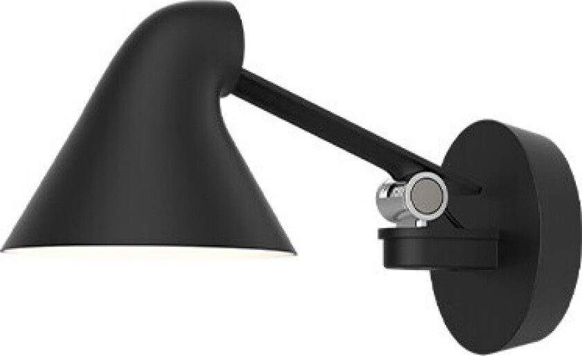 - NJP Box LED Vegglampe 2700K HW Short Black