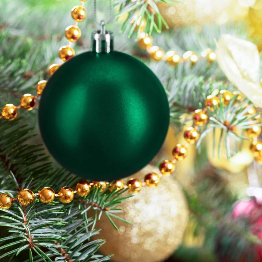 Sett med juletrekuler – 100 elegante ornamenter