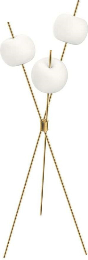 - Kushi Gulvlampe Brass KDLN