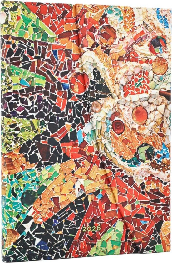 Kalender Paperblanks 12M 2026 Midi Gaudi`s sun