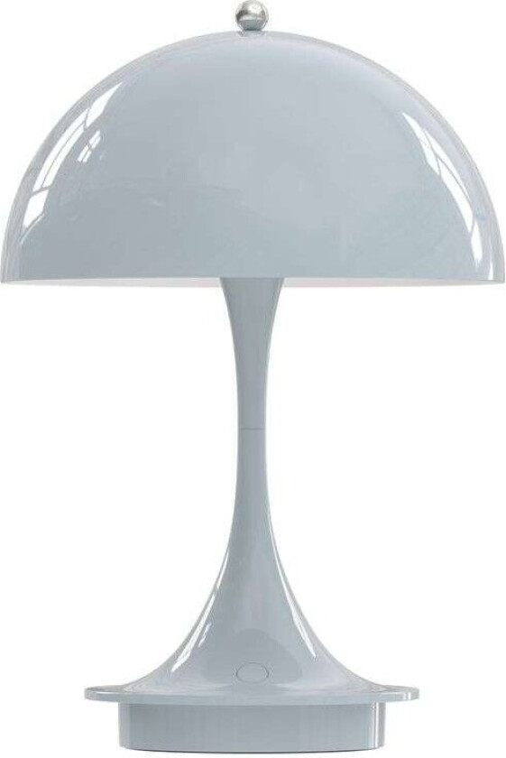 - Panthella 160 Portable Bordlampe Metal Pale Blue