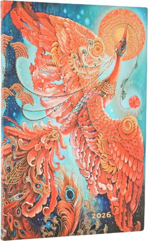 Kalender Paperblanks 12M 2026 Maxi Firebird