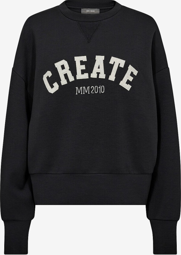 Collegegenser mmCelli O-LS Sweatshirt - Grå