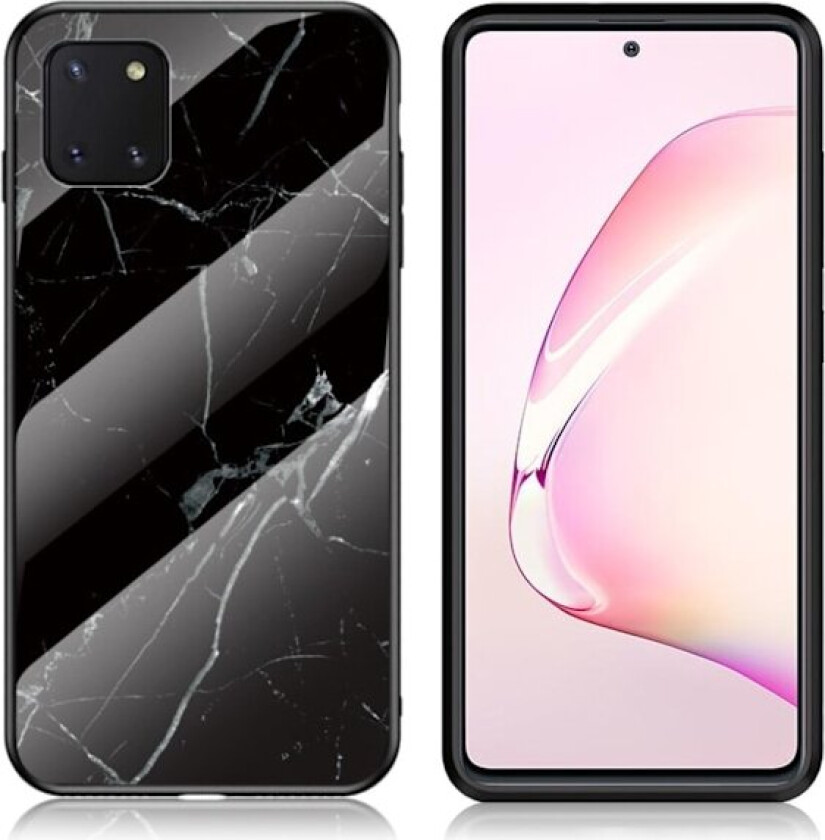 Fantasy Marble Samsung Galaxy Note 10 Lite deksel - Svart