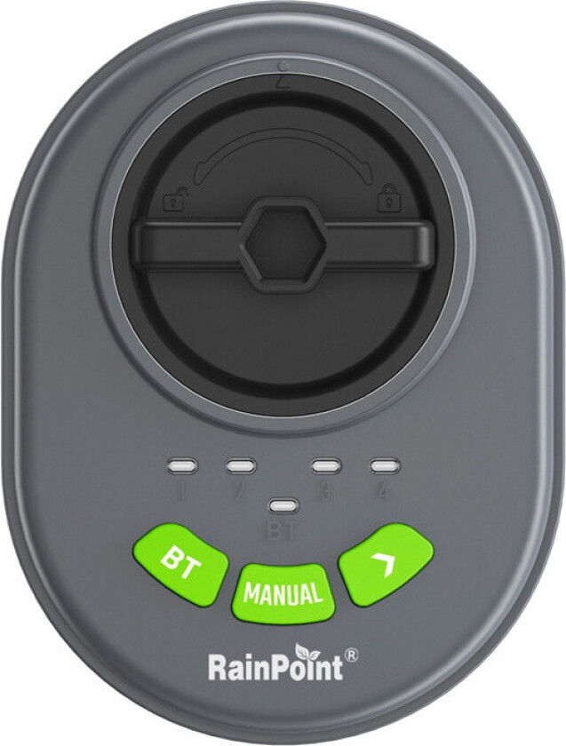 RainPoint 4-soners Sprinklerkontroll - App-styring, Bluetooth