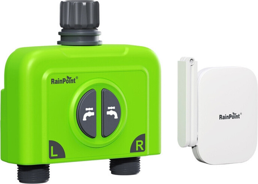 Bilde av RainPoint 2-sone Vanningkontroller med RainPoint WiFi Gateway