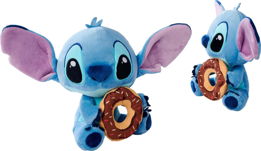Disney Lilo & Stitch Kosedyr med Donut 25 cm - Kosedyr
