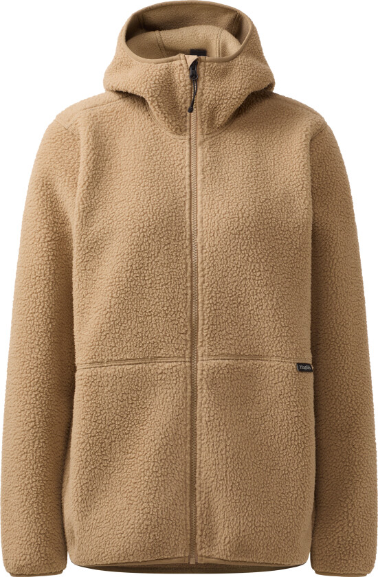 Funäs Pile Hood Women Oak Brown