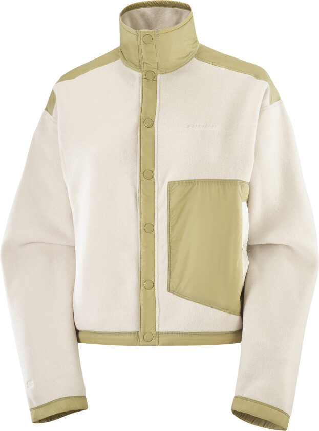 Women's Chroma Fleece Cardigan Whisper White