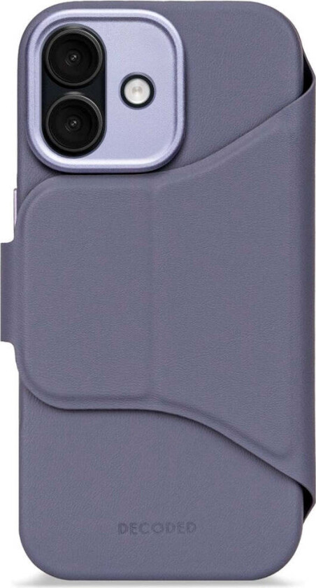 Decoded iPhone 17 Textured Detachable Wallet Silikon Deksel - MagSafe Kompatibel - Forever Blue