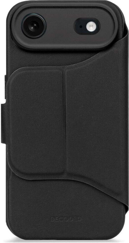 Decoded iPhone Air Textured Detachable Wallet Silikon Deksel - MagSafe Kompatibel - Phantom Black