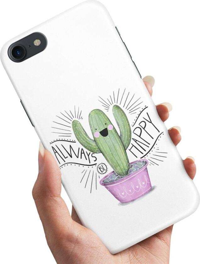 iPhone 5/5S/SE - Deksel/Mobildeksel Happy Cactus