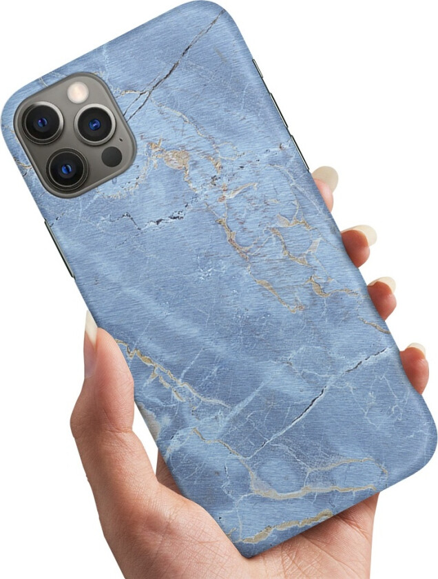 iPhone 15 Pro - Deksel/Mobildeksel Marmor