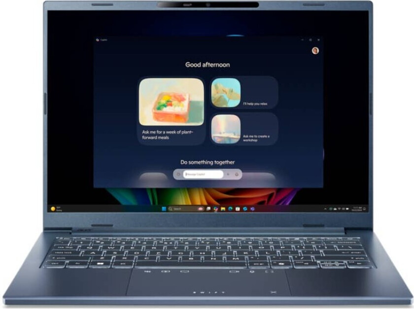 Swift Go 14 AI OLED Ultratynn bærbar PC | SFG14-75 | Blå