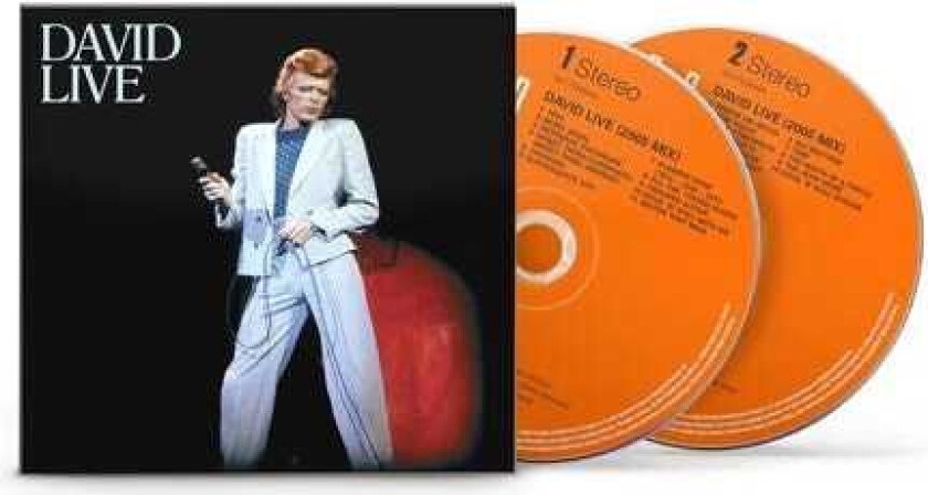 David Bowie David Live CD
