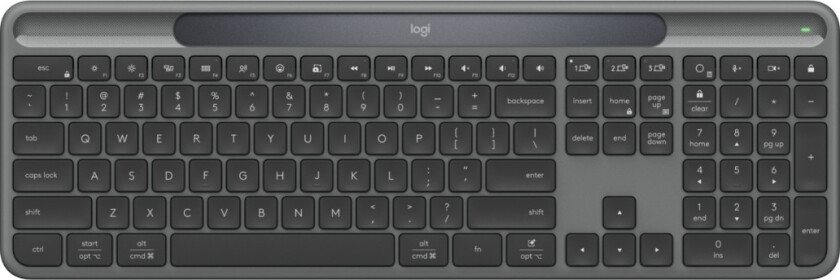 Signature Slim Solar + K980 Keyboard - Graphite (Nordic)