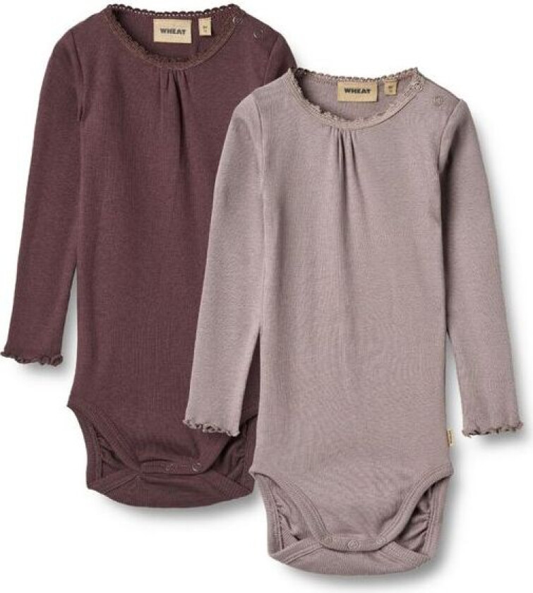 Bilde av Body 2-pk Lotta Rib Purple Fudge