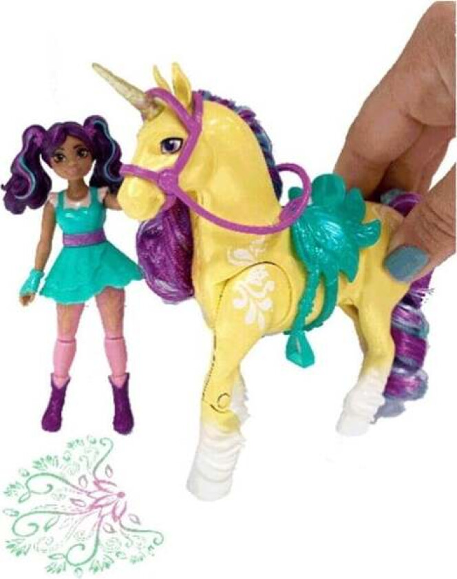 Doll Ava & Plant Magic Leaf