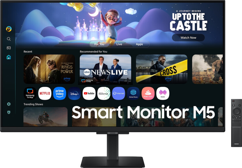 27" Smart M5 M50F FHD Skjerm, Black
