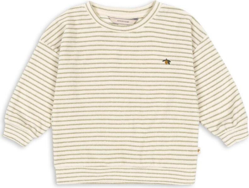 Itty Genser Tea Stripe Tea Stripe 4 Y Hvit 4 år mann