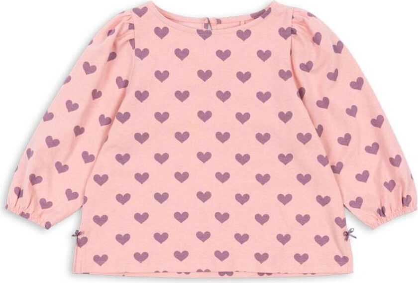 GOTS Drey T-skjorte Med Lange Ermer Hortensia Coeur Hortensia Coeur 4 Y Rosa 4 år kvinne