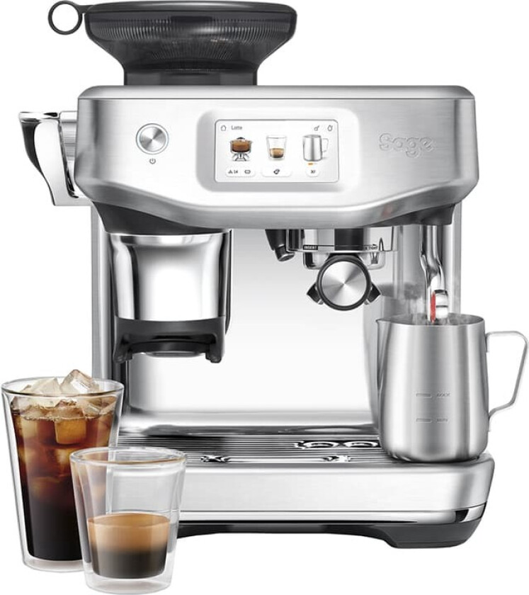 Barista kaffemaskin SES882BSS (børstet rustfritt stål)