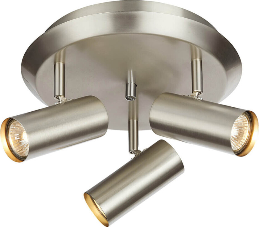 - Barcelona Taklampe 3L Steel