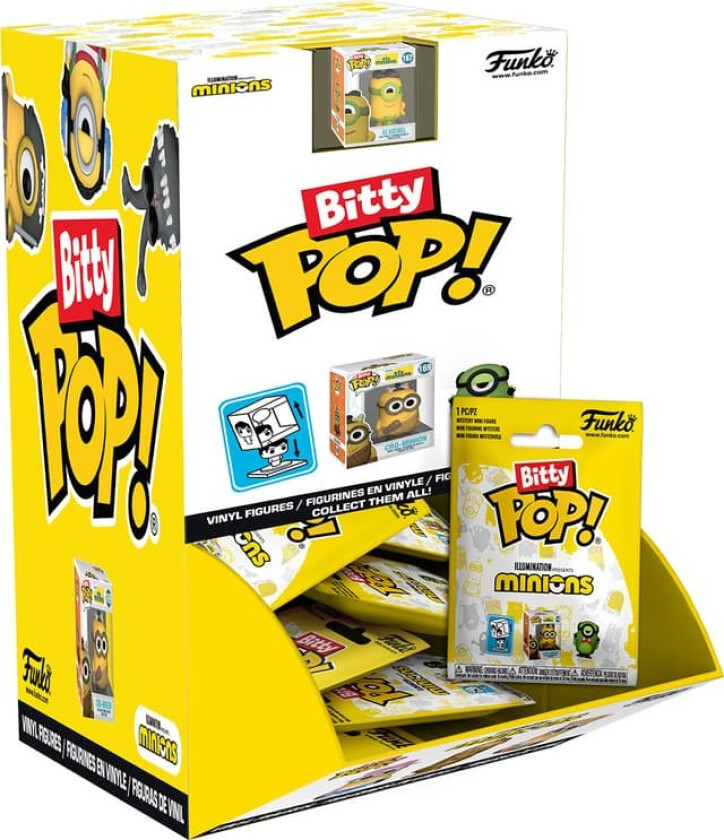 Bitty POP Minions Blind Box actionfigur