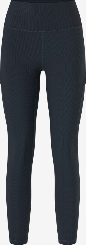 Treningstights Ribbed Performance Pocket Tights - Svart