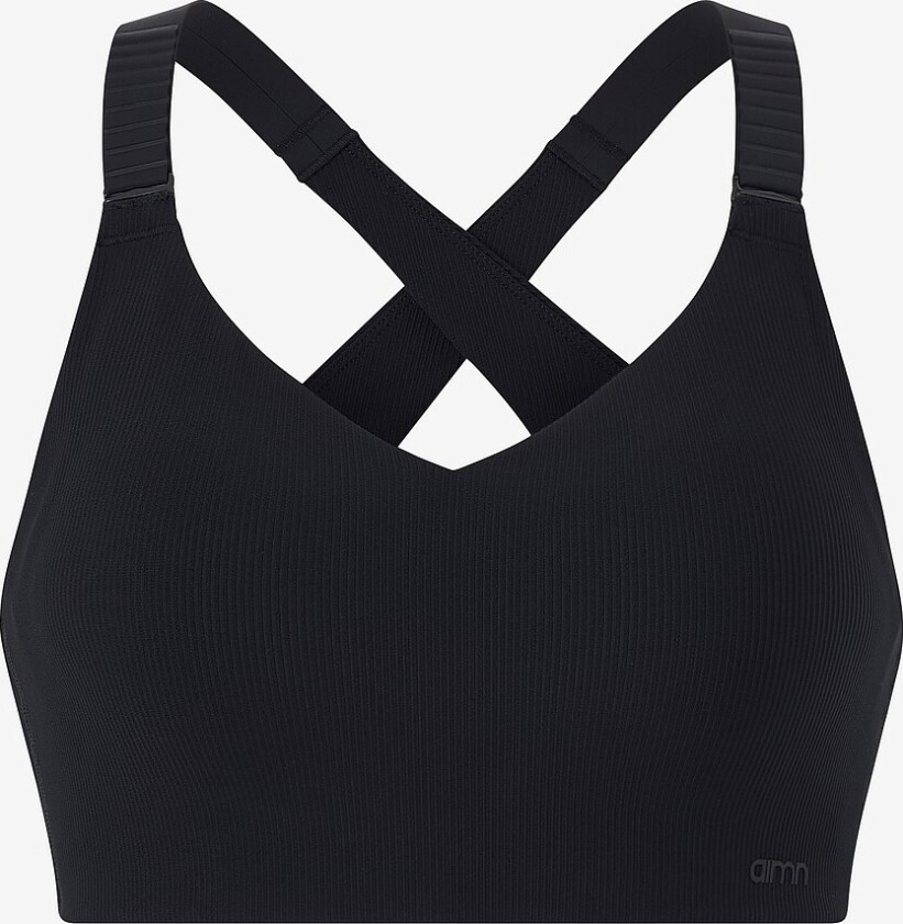 Sports-BH Ribbed Performance - Svart