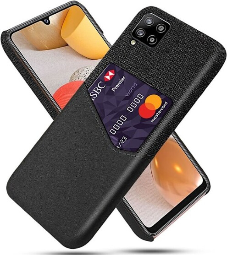Bofink Samsung Galaxy A42 5G Card Deksel - Svart