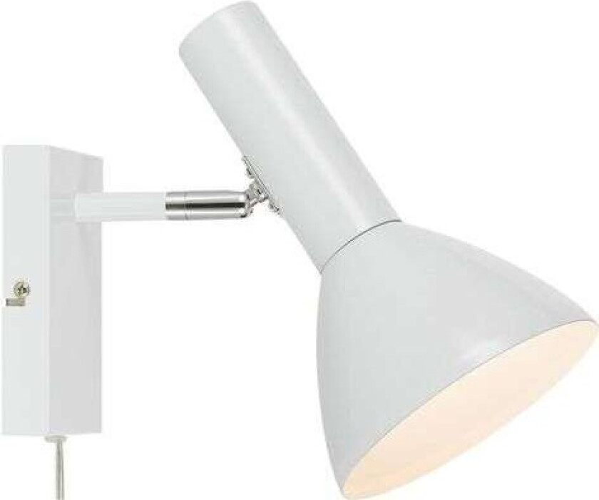 - Metro Vegglampe Shiny White