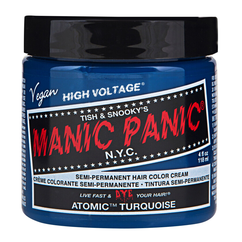 Semi-Permanent Hair Color Cream Atomic Turquoise