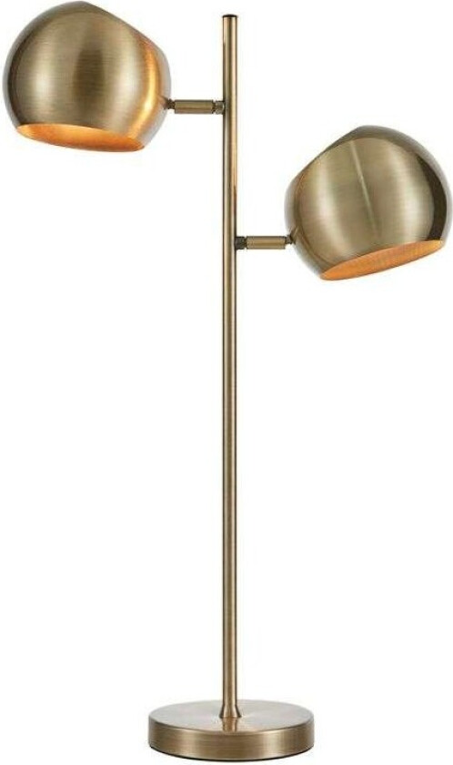 - Edgar 2 Bordlampe Antique Brass