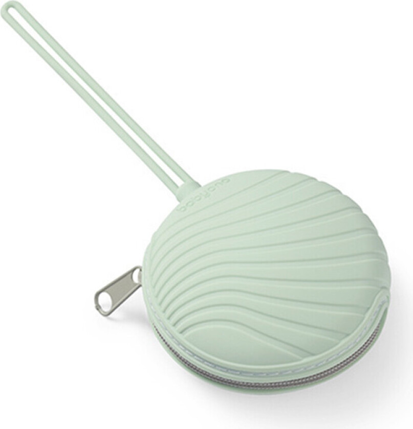 Bilde av 156904 Silikone Oppbevaringsetui for Smokk - Salviegrønn