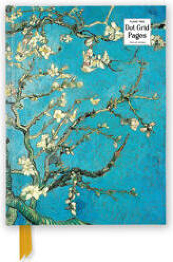 Vincent van Gogh: Almond Blossom (Foiled Dot Grid Journal)