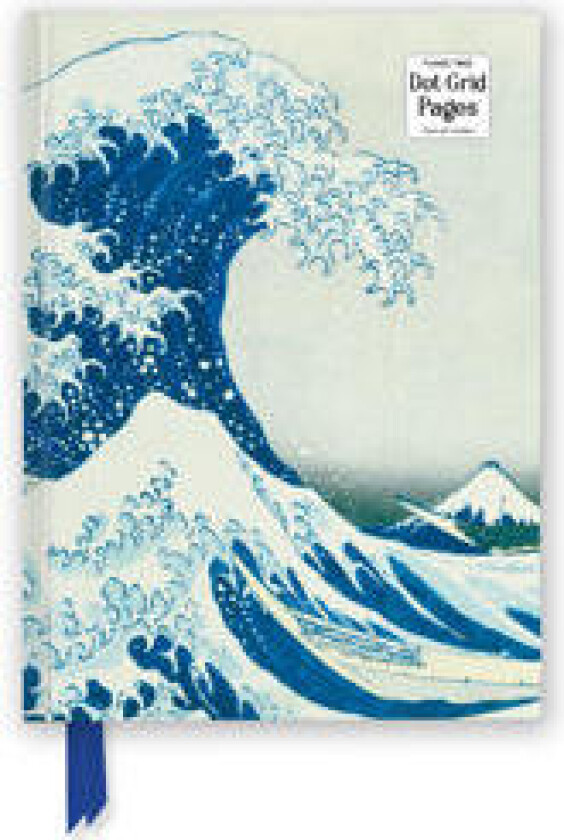 Katsushika Hokusai: The Great Wave (Foiled Dot Grid Journal)