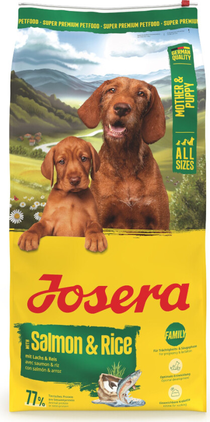 Mother & Puppy med laks & ris - 12,5 kg