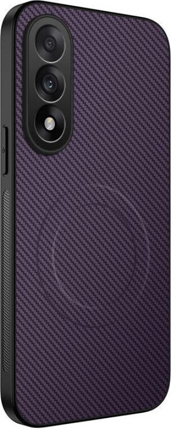 EIDERWOOD OnePlus Nord 5 Mønstret Karbon Deksel – MagSafe Kompatibelt – Lilla