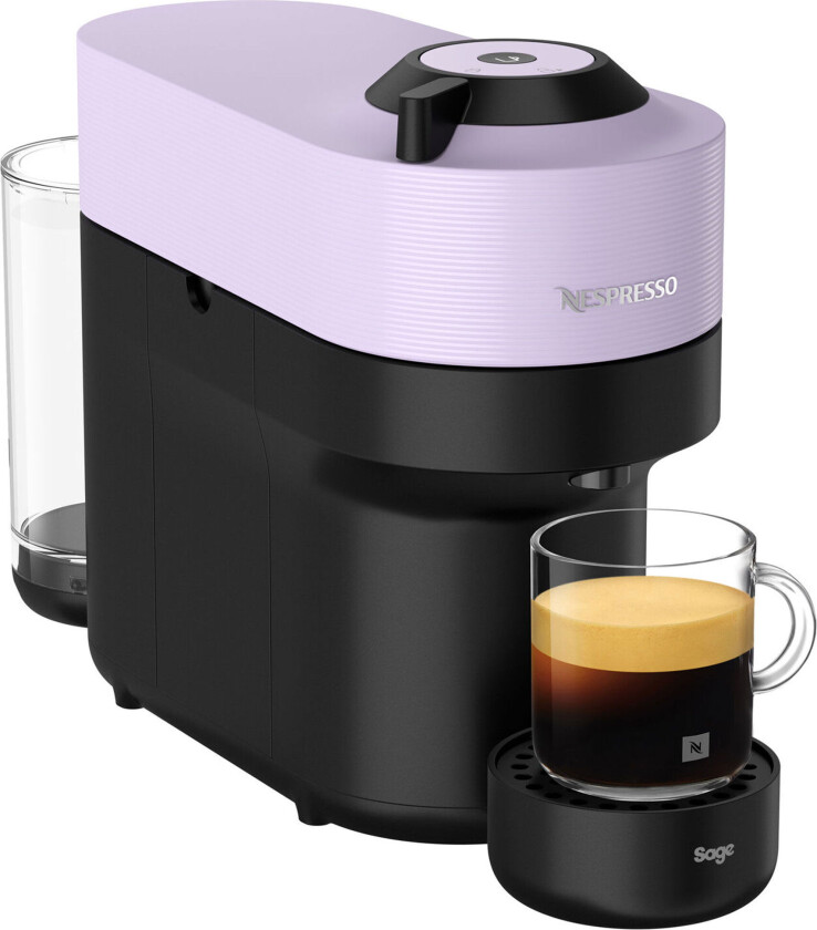 Nespresso by Sage SNV 120 Vertuo Pop kapselmaskin, lilla
