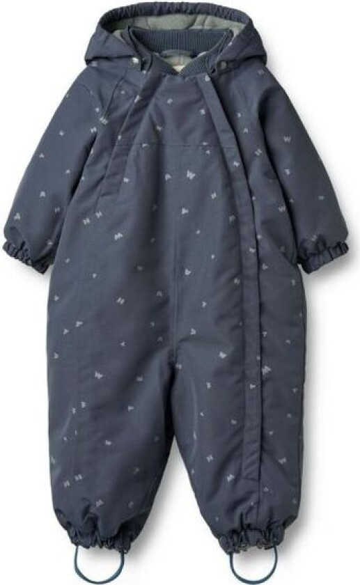 Vinterdress Adi Tech Greyblue Letters