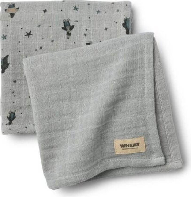 – Gulpeklut 2-pk Muslin Kaya Soft Rain