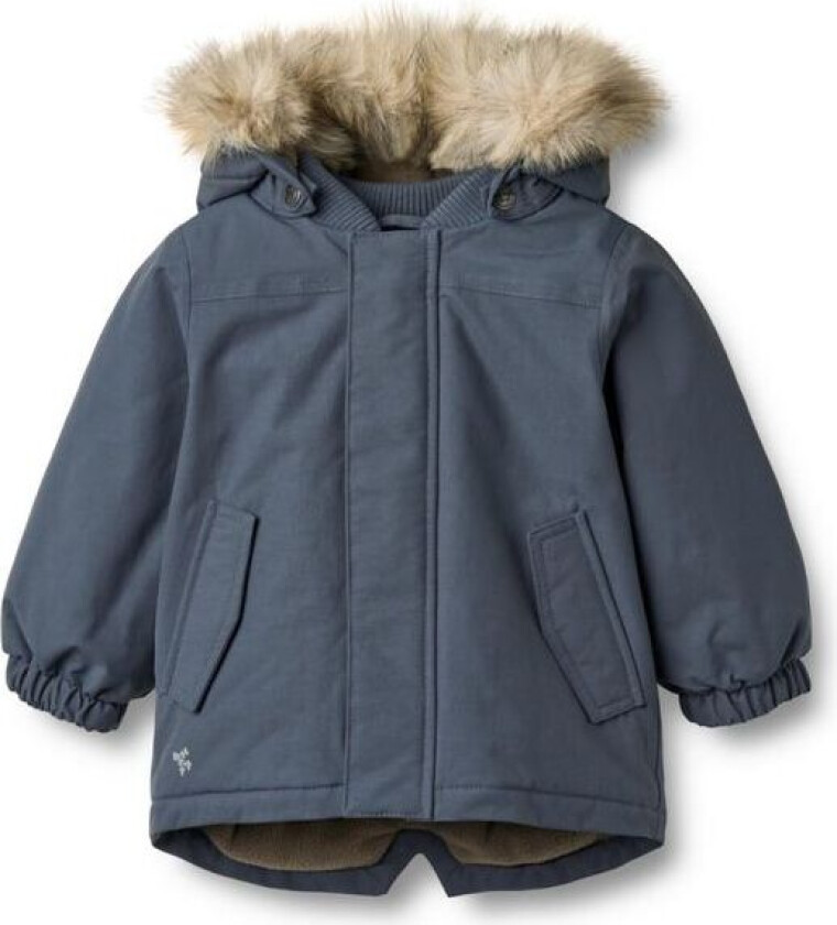 Vinterjakke Baby Kasper Tech Greyblue
