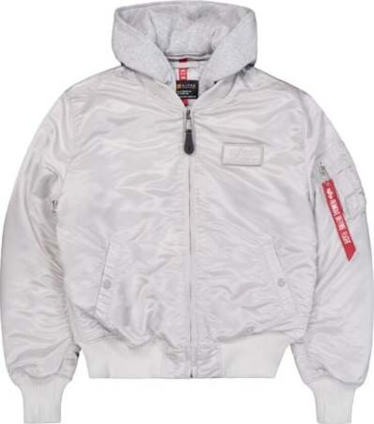 Alpha Industries Bomber jakke - MA-1 ZH back print - S til XXL - Herrer - grå