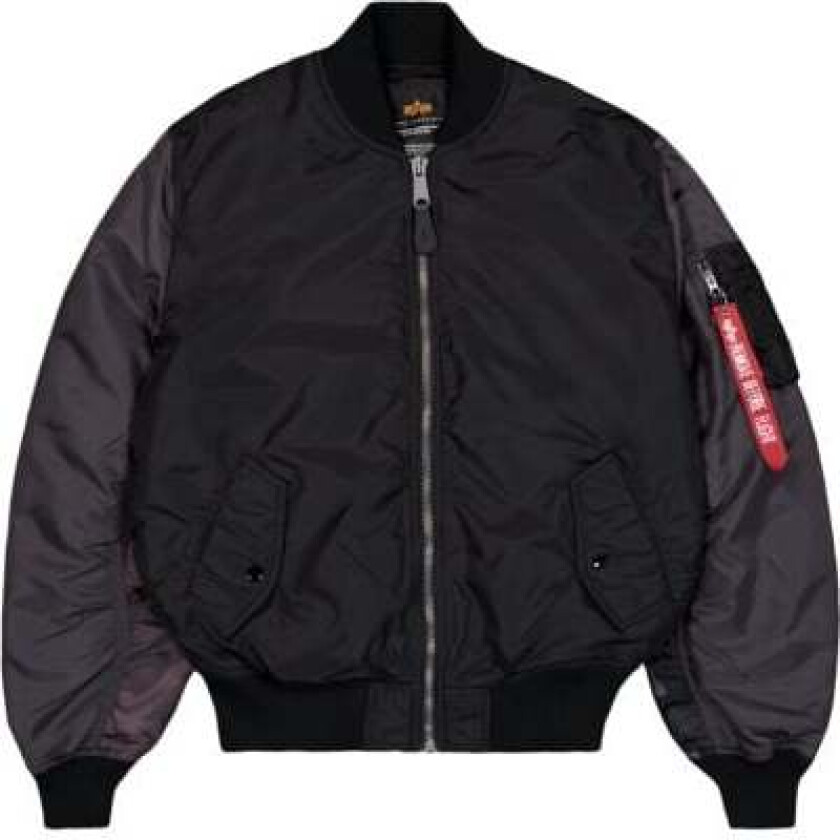 Alpha Industries Bomber jakke - MA-1 Camo BE - S til XXL - Herrer - svart