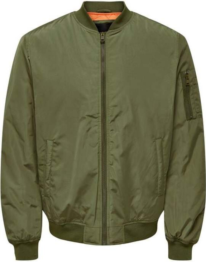 Bomber jakke - ONSJOSHUA BOMBER OTW NOOS - S til XXL - Herrer - grønn